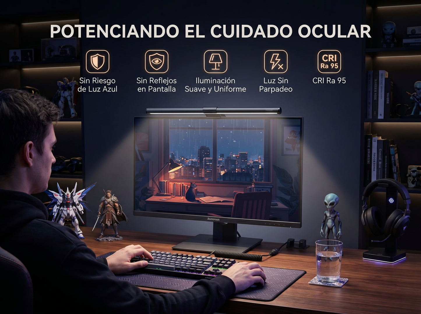 Kryzen – Barra de Luz para Monitor Táctil